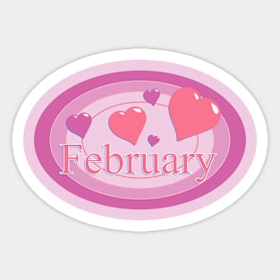 February Sticker